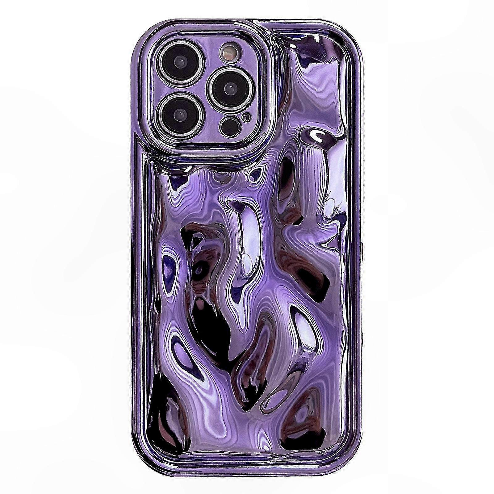 Meteorite Texture TPU Phone Case with Electroplating Finish for Galaxy