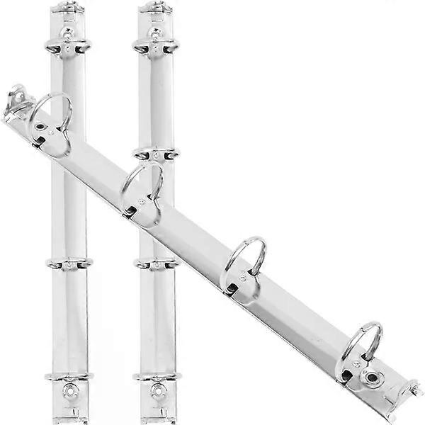 Ring mechanism for loose-leaf binders, 30.5X2.5X2cm, suitable for notebooks