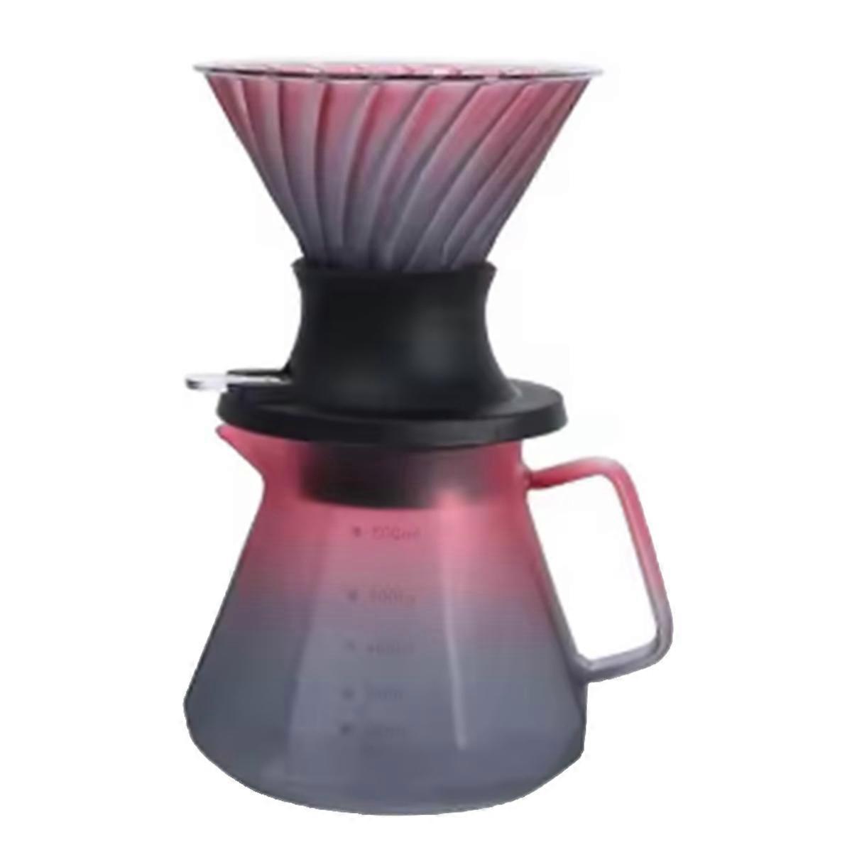 Coffee Filter Hand Drip Pot Percolators Borosilicate Glass Pour Coffee Tea Set High Quality Luxury Handmade