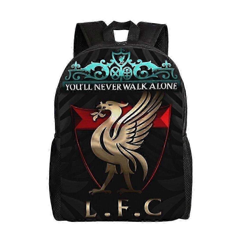 リバプール バックパック ティーンエイジャー スクールバッグ キャンバス ノート バックパック バッグ ユニセックス-hjka1985