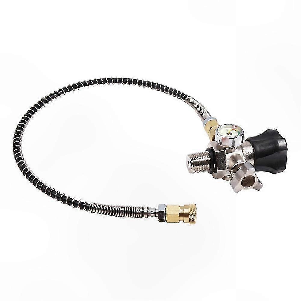 4500Psi SCBA Valve Regulator with M18X1.5 Thread for PCP Air Tank Fill Station Hose