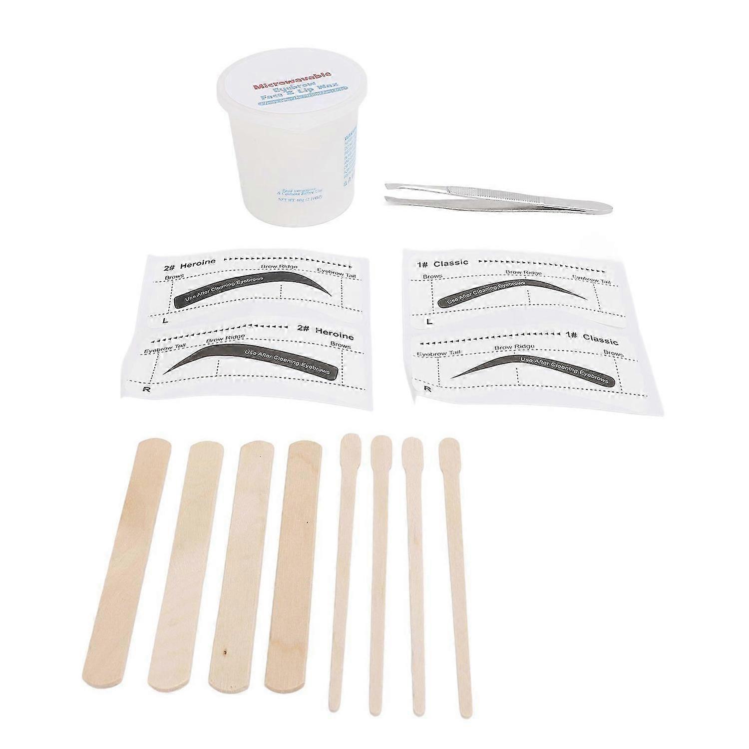 2025 Latest Model Microwavable Eyebrow Face Lip Wax Multi Functional Professio...