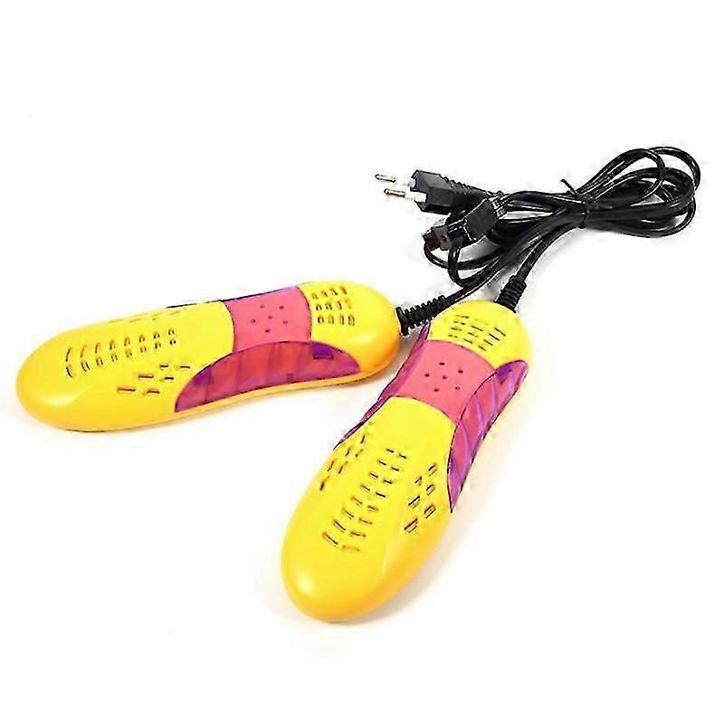 Race Car Shape Shoe Dryer with Foot Protector, Boot Deodorant and Dehumidify Device, EU Plug, 18W
