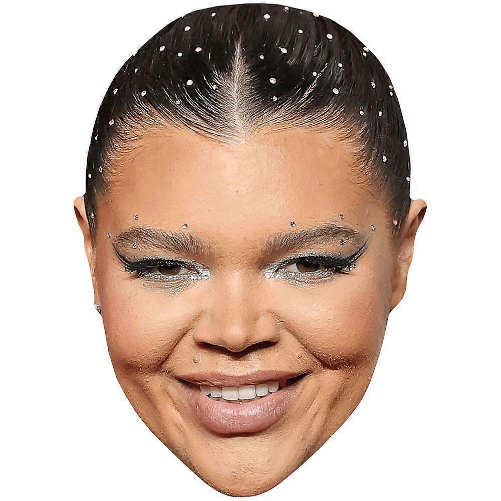 Tiffany Baira (Smile) Celebrity Mask, Flat Card Face