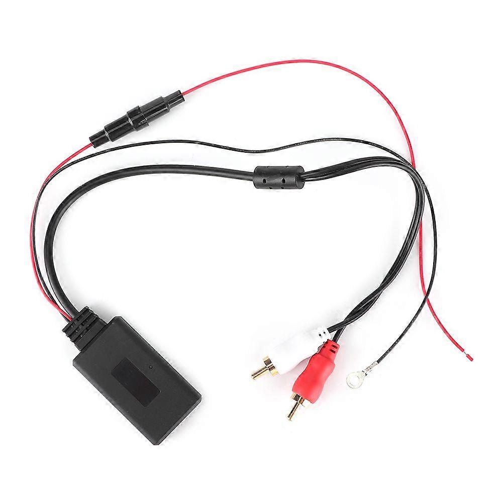 Universal Bluetooth AUX Receiver Module 2 RCA AUXIN Adapter for Car Audio