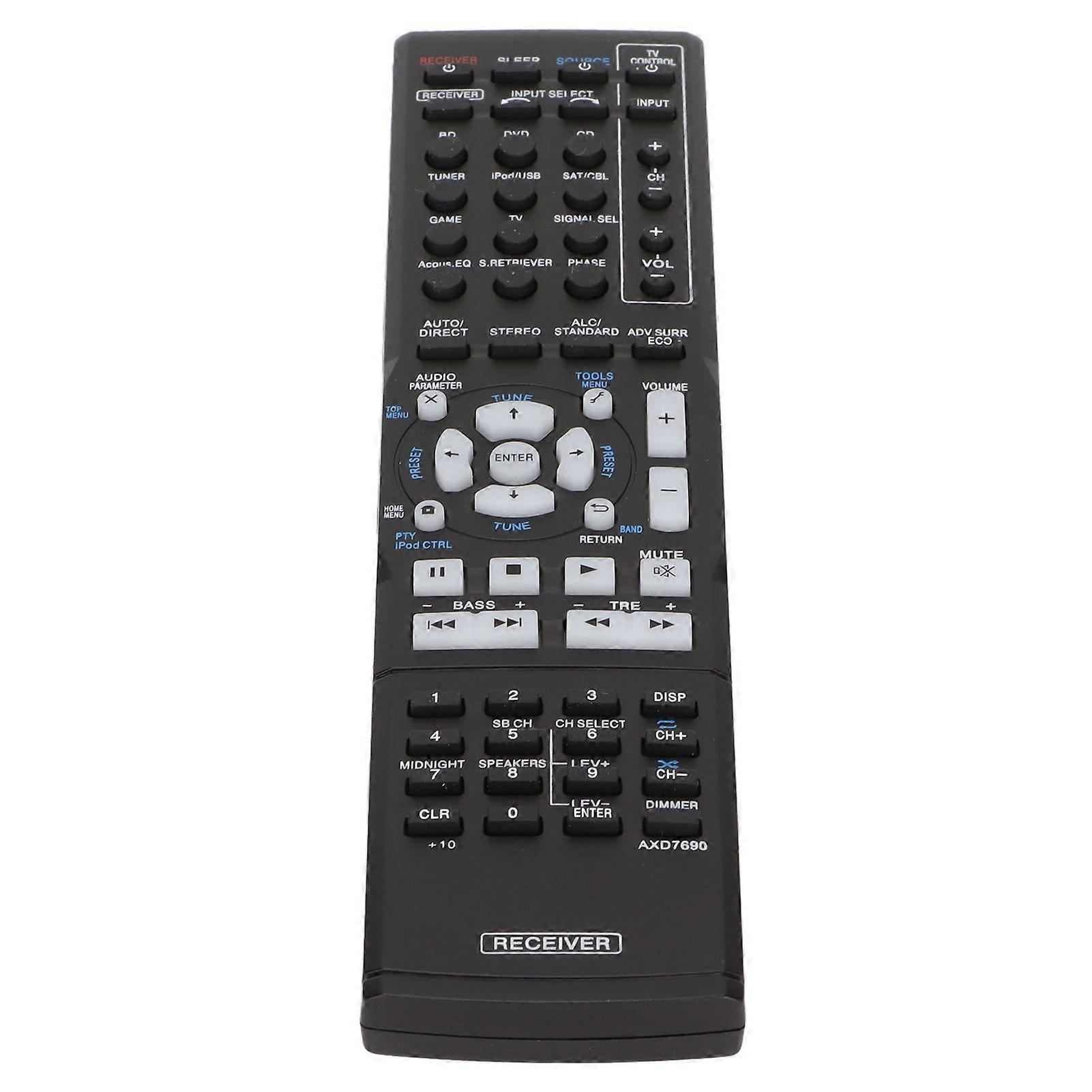 Replacement Remote Control for Pioneer AXD7690 VSX323K VSX423 VSX322K VSX523K Receivers