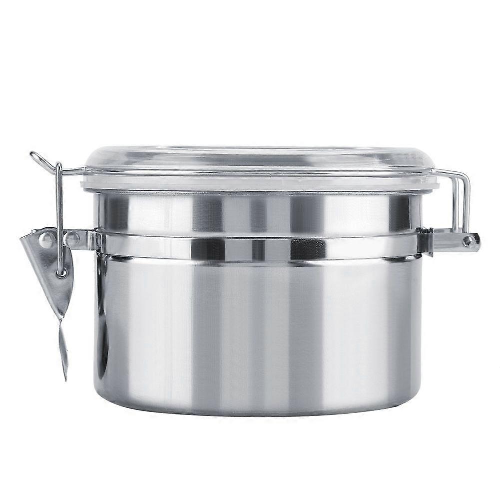 Stainless Steel Coffee Container Vacuum Sealed Storage Jar for Sugar Tea Bean(800ml)