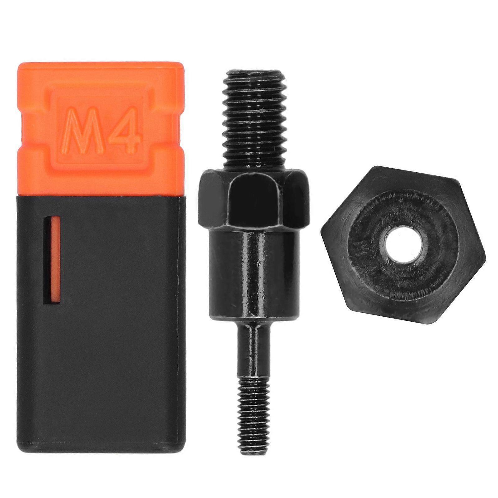 Rivet Nut Gun Head Manual Riveter Tip Alloy Steel Threaded Mandrel Industrial Supplies M4