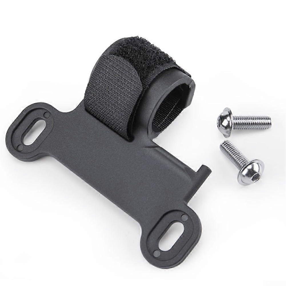 Portable Bike Pump Fixing Clip For Bicycle Frames With Strap Lightweight Aluminum Universal Fit