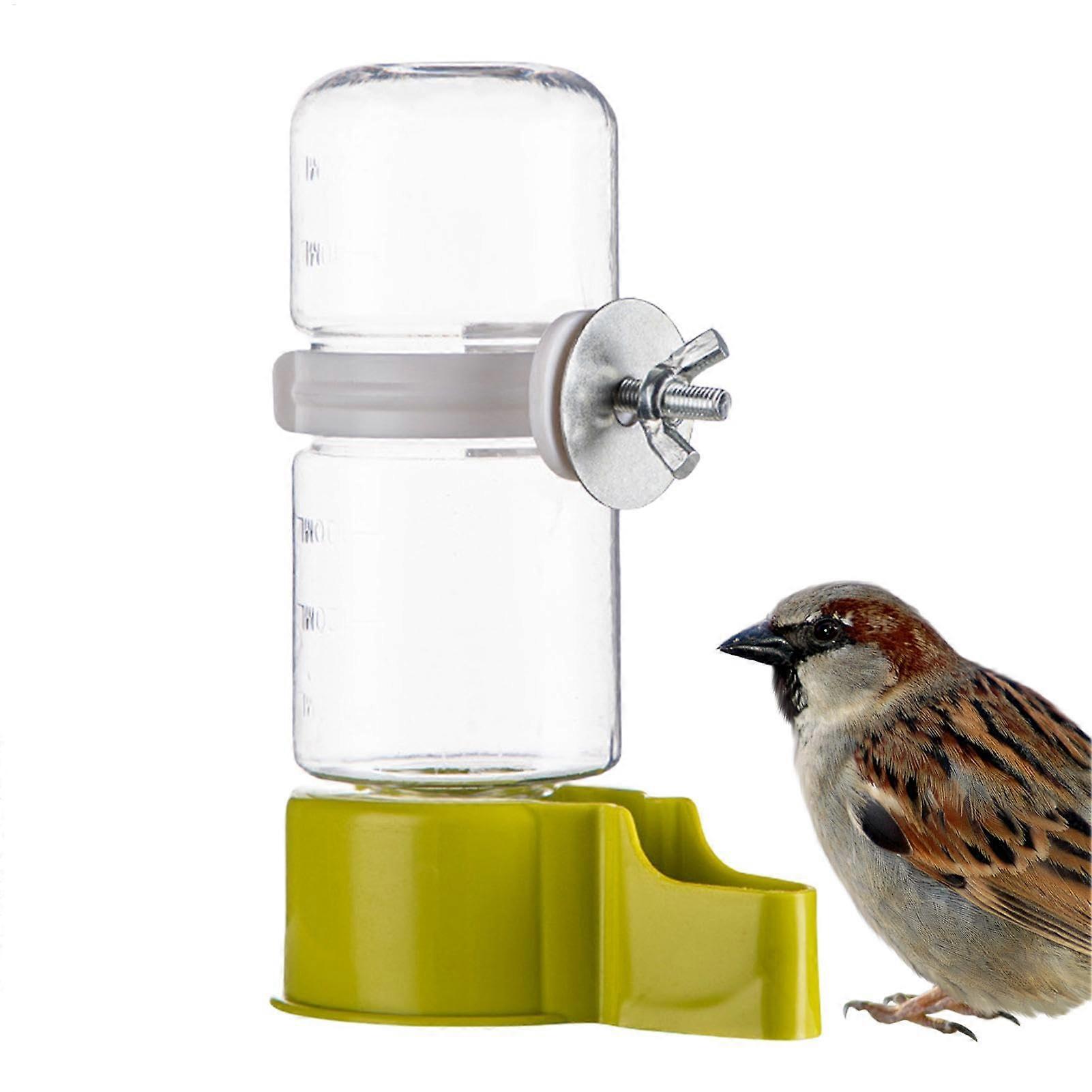 Automatic Water Dispenser For Bird Cages, 140 mL Hanging Drinking Bottle, Bird Water Station For Small And Medium Birds