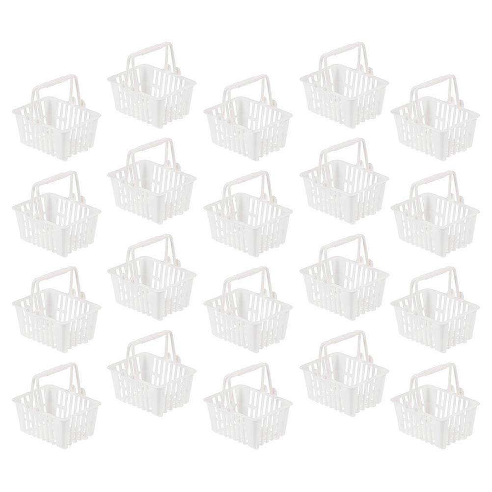 Shopping Basket Toy Small Size Convenient For Home Use And Decoration 20Pcs For Kids Age 4-5
