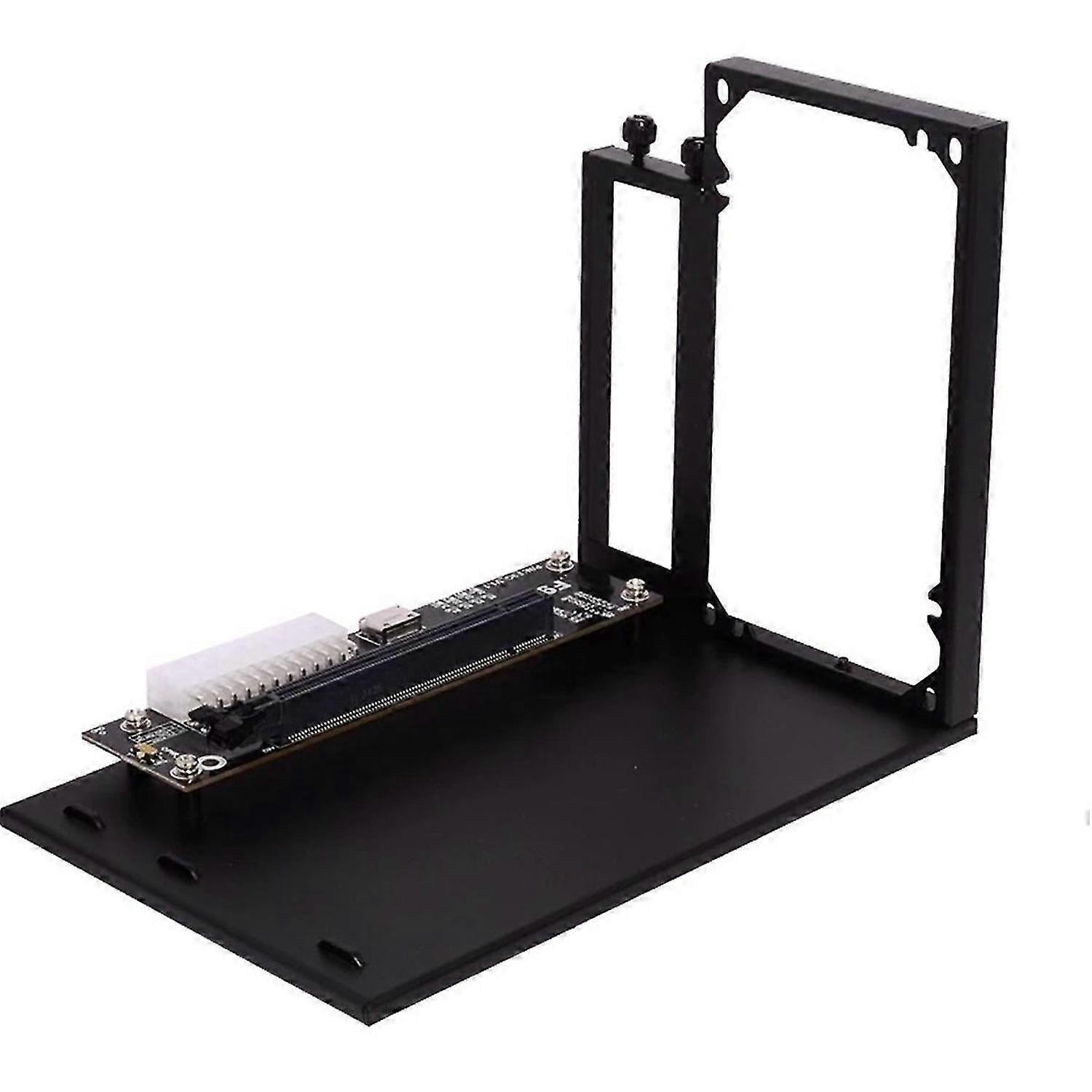 F9G-BK7 PCIe 4.0 X4 64Gbps OCuLink Laptop External Graphics Card ATX GPU Dock for M.2 NVMe to Oculin