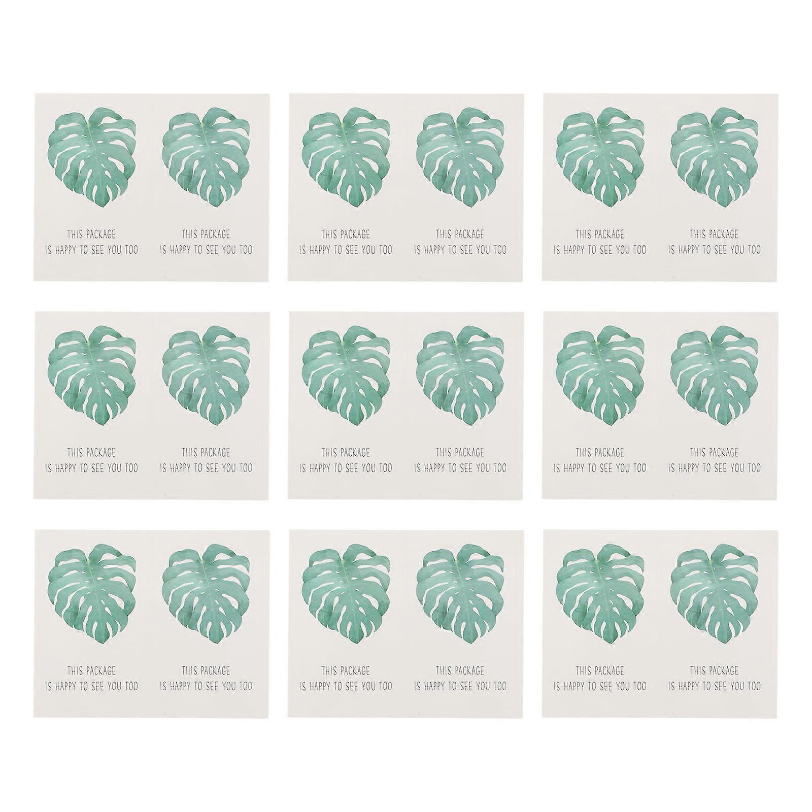 Multipurpose Label Stickers Self-Adhesive Gift Box Seal Stickers 50Pcs