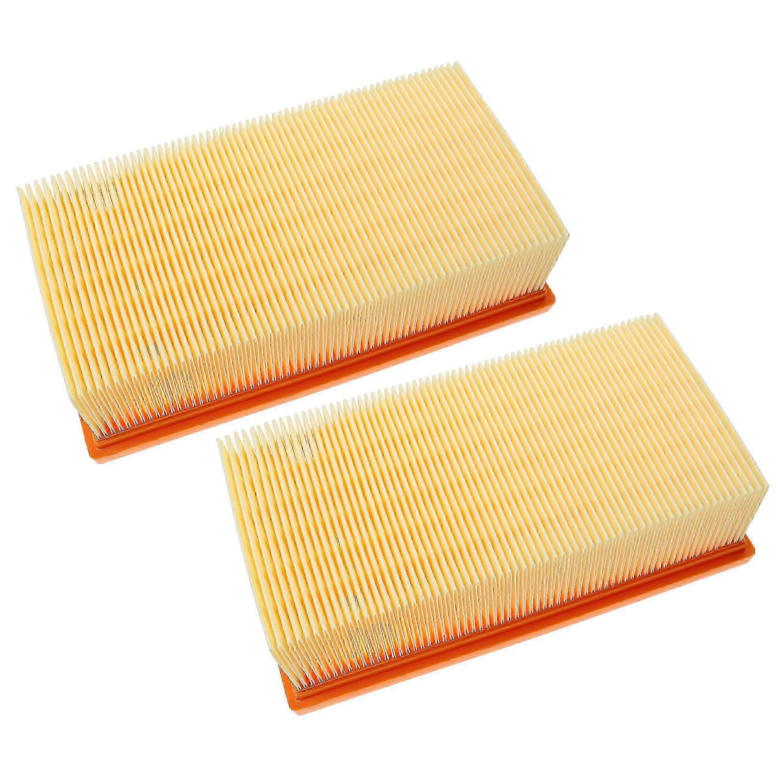 2x Pleated Filter Compatible with Festool CT 22 E, CT 11 E, CT 44 E/LE, CT 33 E/LE Wet/Dry Vacuum - Dust Vacuum Filter Element