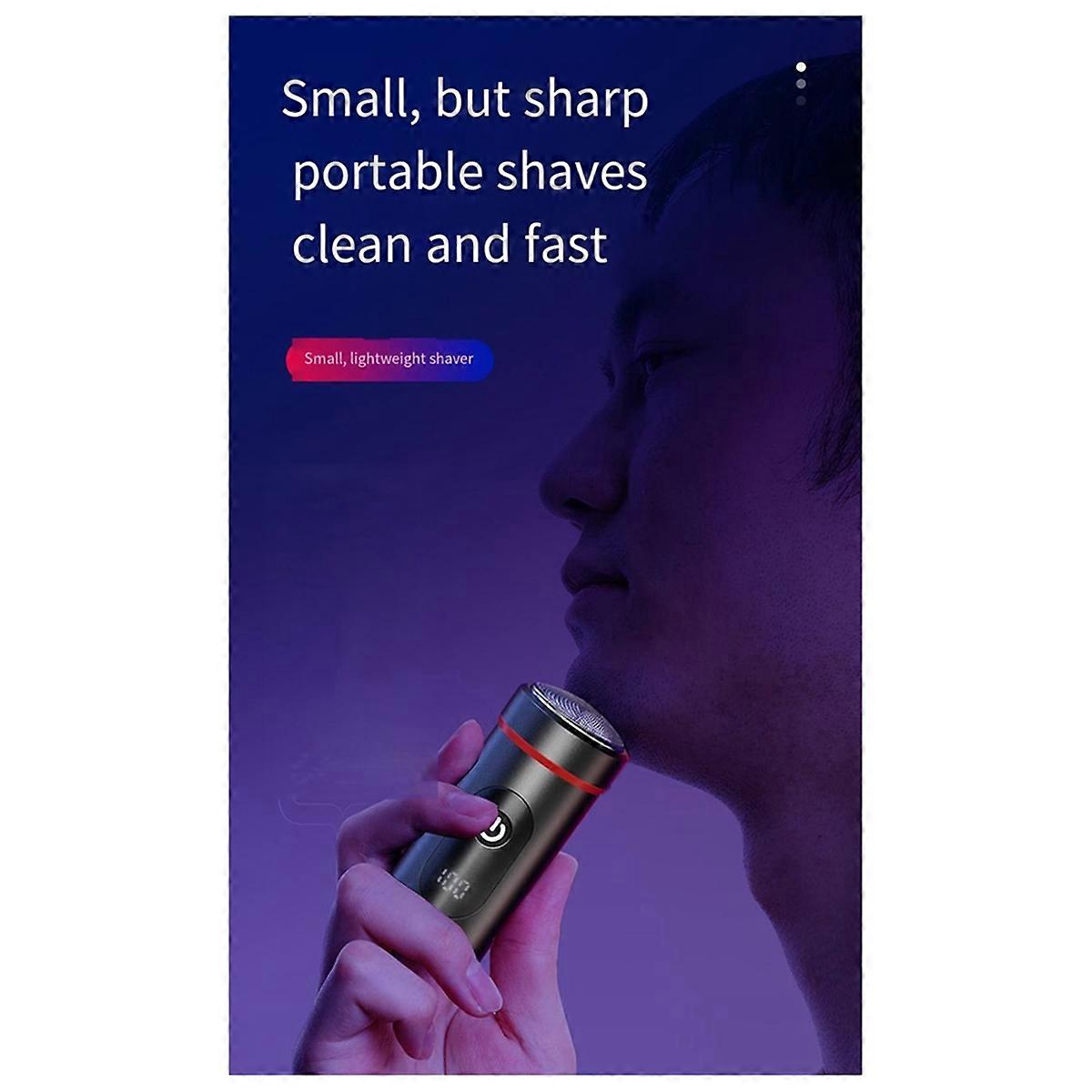 Compact Shaver Mini Shaver Type-C Fast Charging Travel Home Shaver