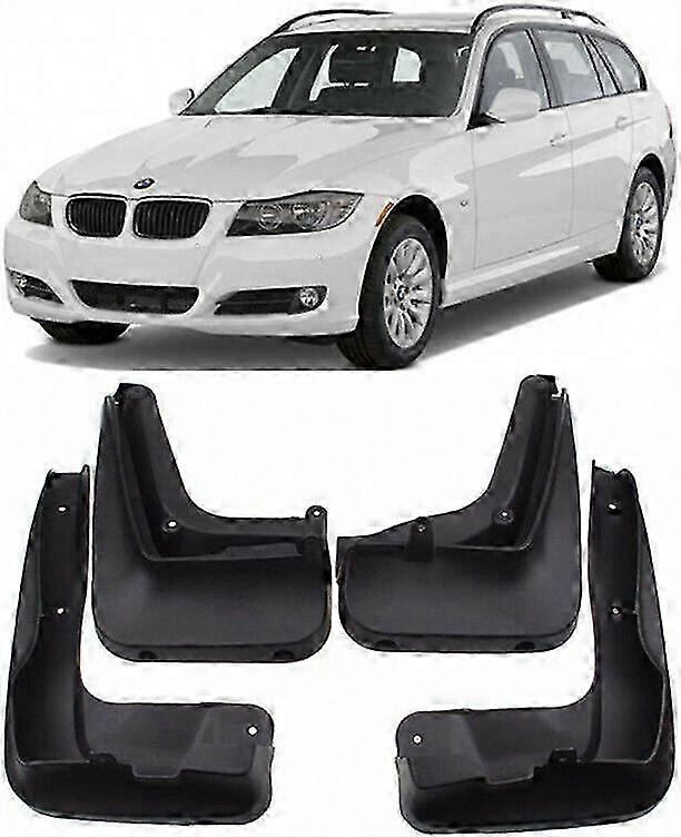 Genuine Front & Rear Mud Flaps Splash Guards for 2008-2011  3 Series E90 E91