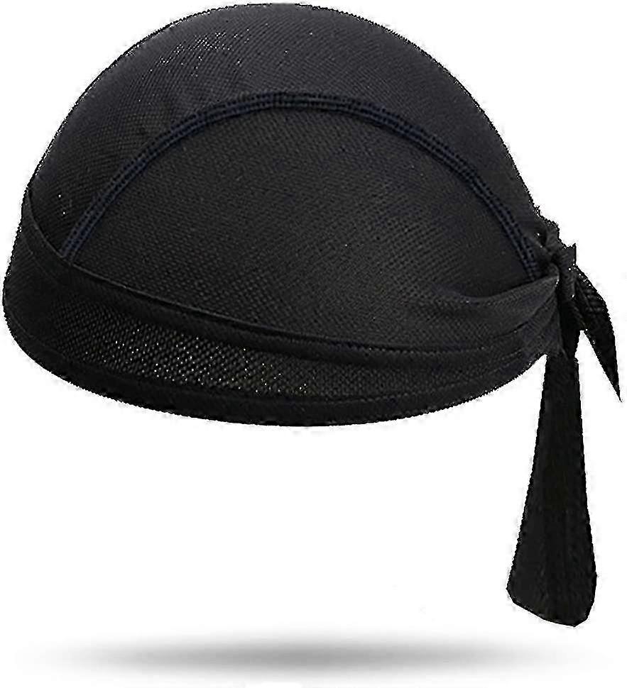 Unisex Chef's Bandana Skull Hat Waiter Work Cap Elastic Canvas Skull Cap Catering Baker