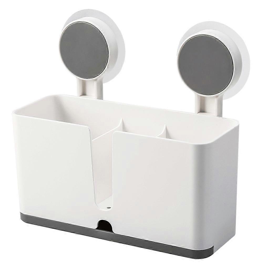 Toothbrush Box Wall Hanging Kitchen Toothpaste Chopsticks Tableware Holder Space Saving Toiletry Organizer Organization