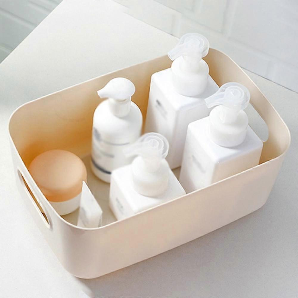 Plastic Storage Bins, Multi-Use Organizer Bins ,Built-in Handle ,Pantry Organization , Kitchen Bathroom Storage Box