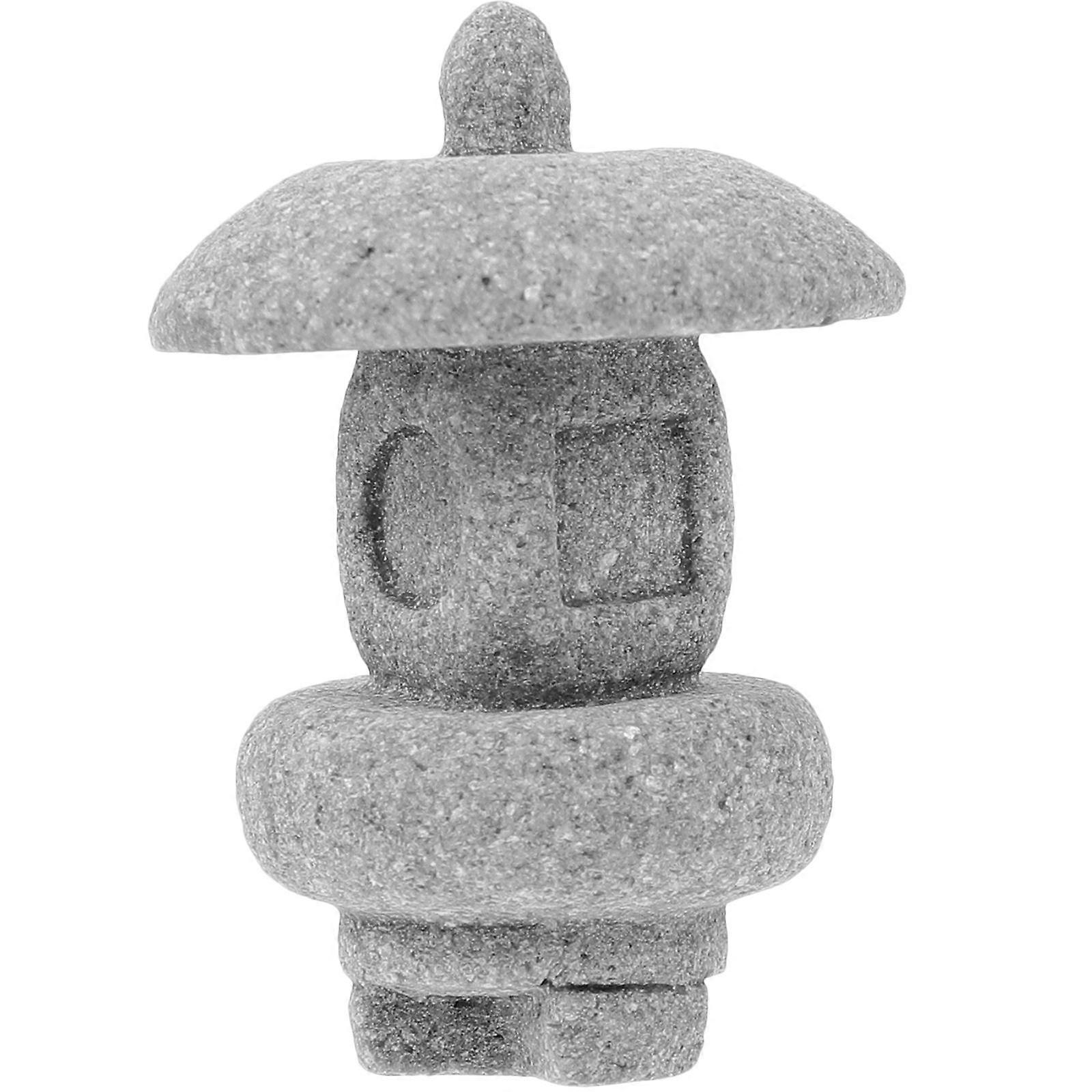 Miniature Model Stone Statue for Garden Decor 5Pcs