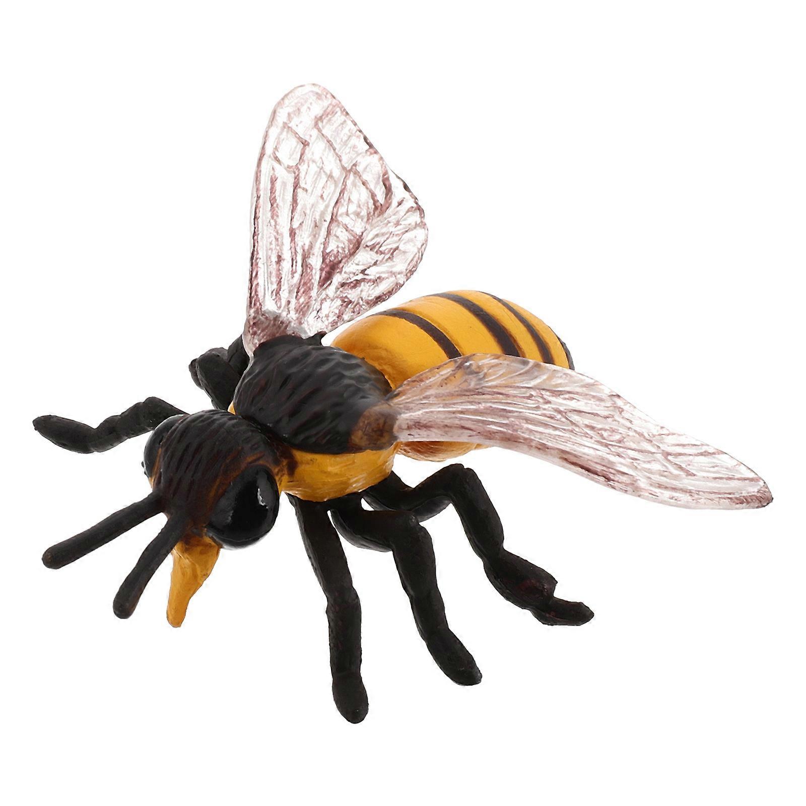 Realistic Insect Model Bee Toy for School Projects 3Pcs Kids Set