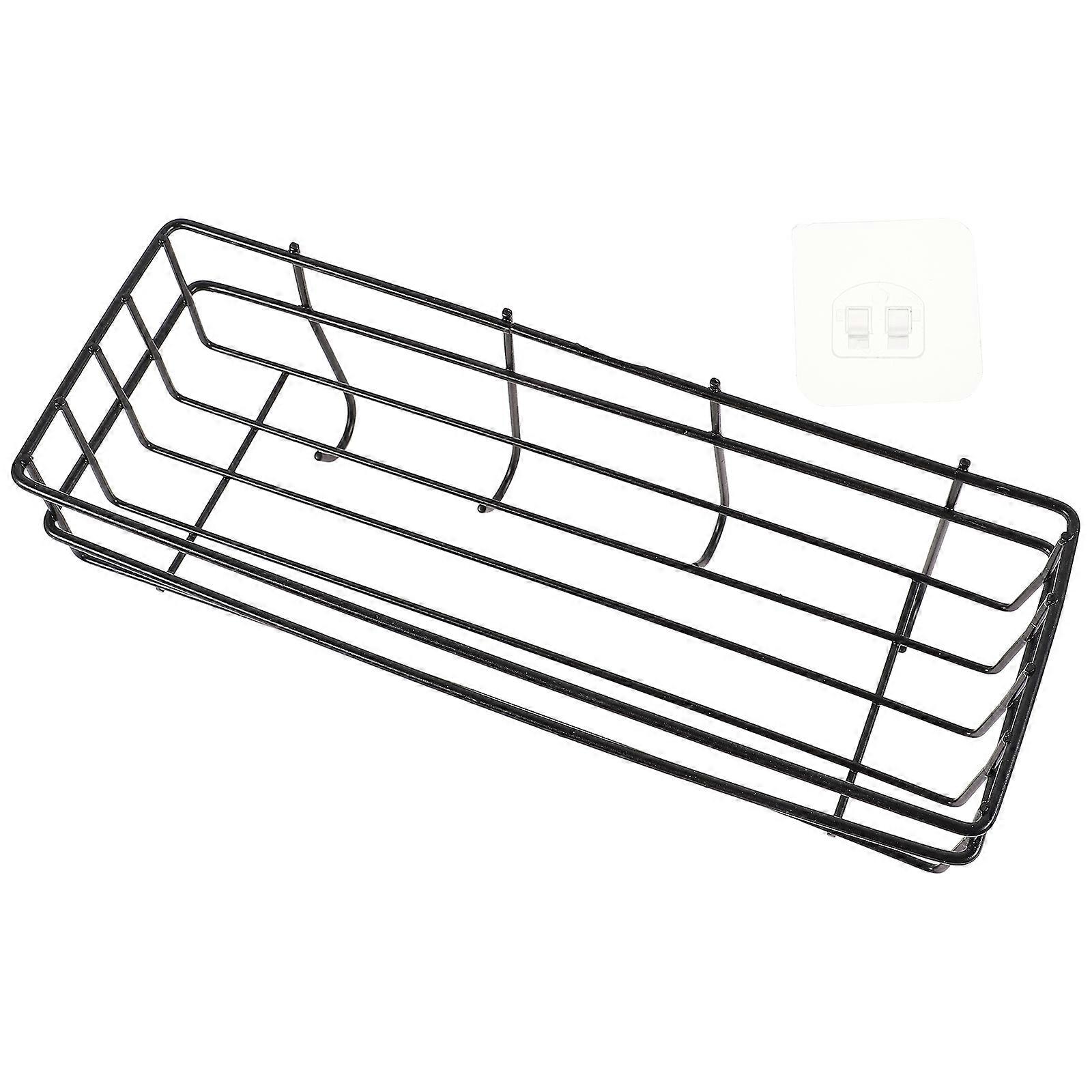 Wall-Mounted Storage Rack Wall Rack for Bathroom Storage 1Set