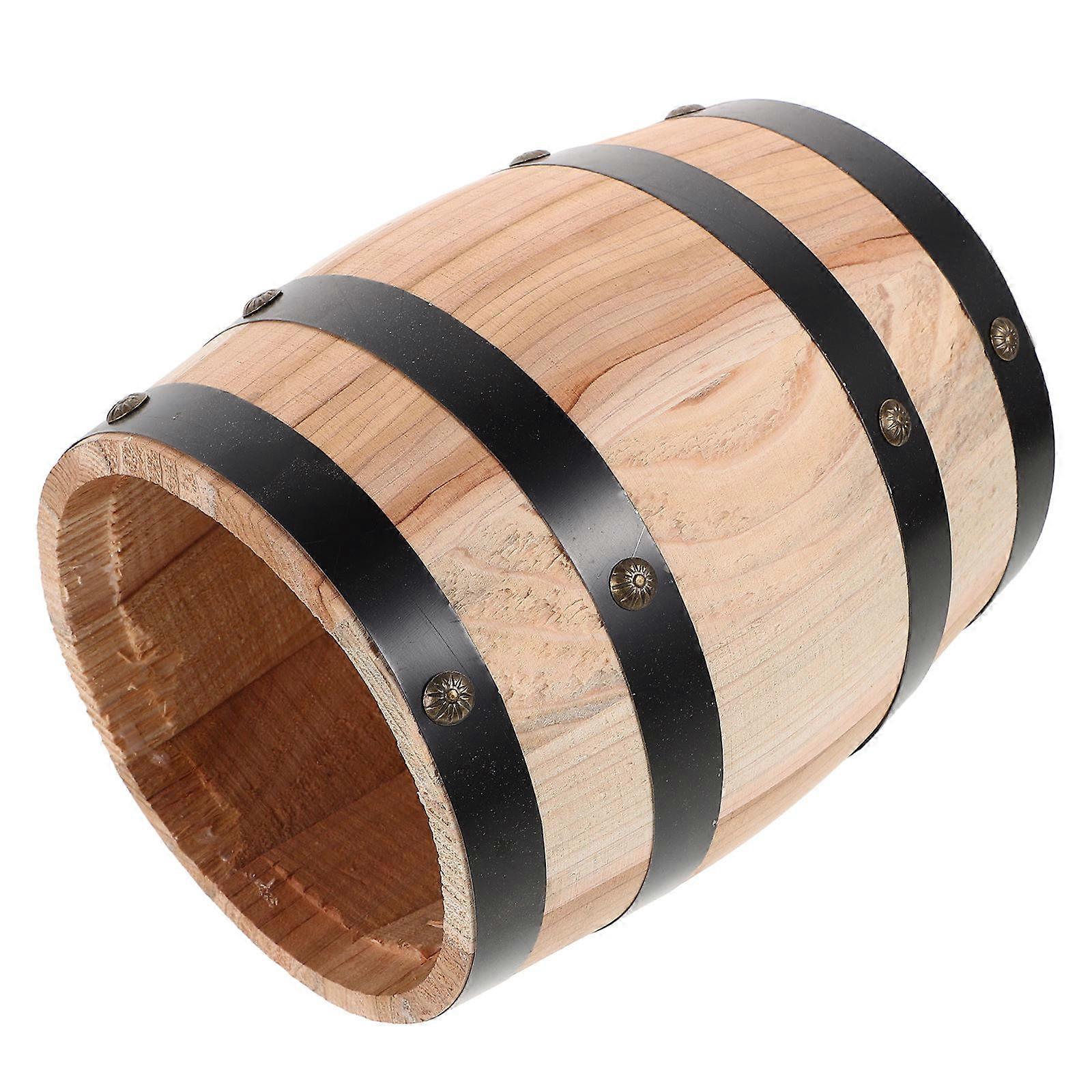 Retro Wooden Utensil Holder for Kitchen Countertop Organizer 3Pcs Set