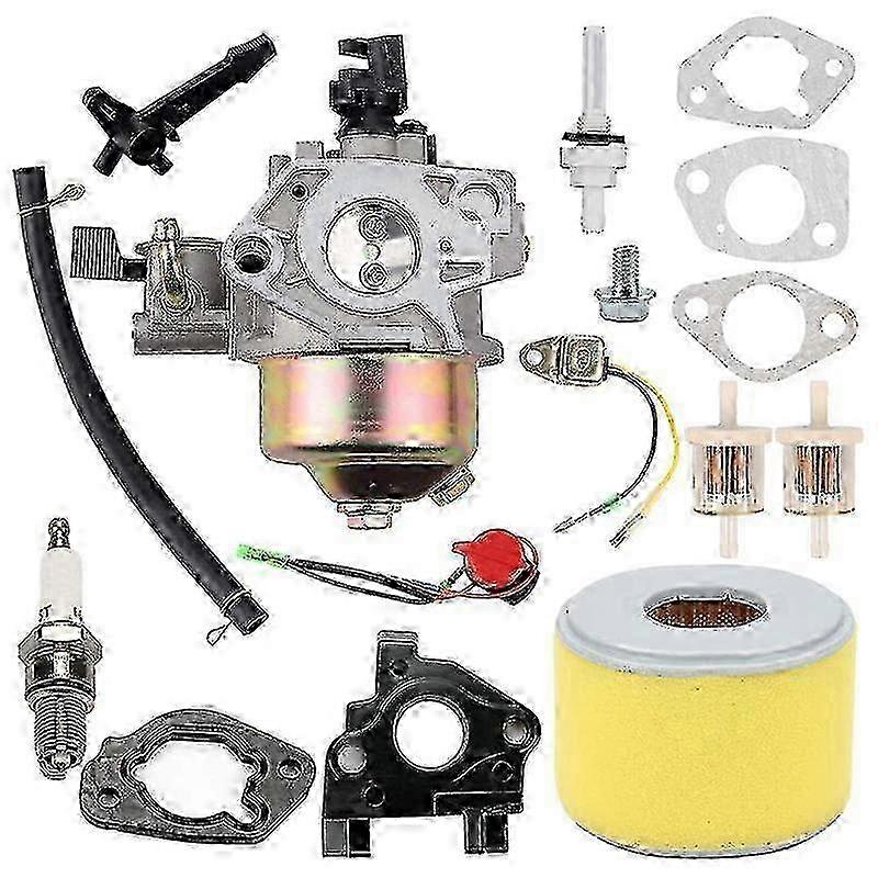 GX240 Carburetor for GX 240 8.0HP GX270 GX 270 9HP Engine Replaces16100-ZH9-W21 with Air Filter Tune Up Kits Edition 0809