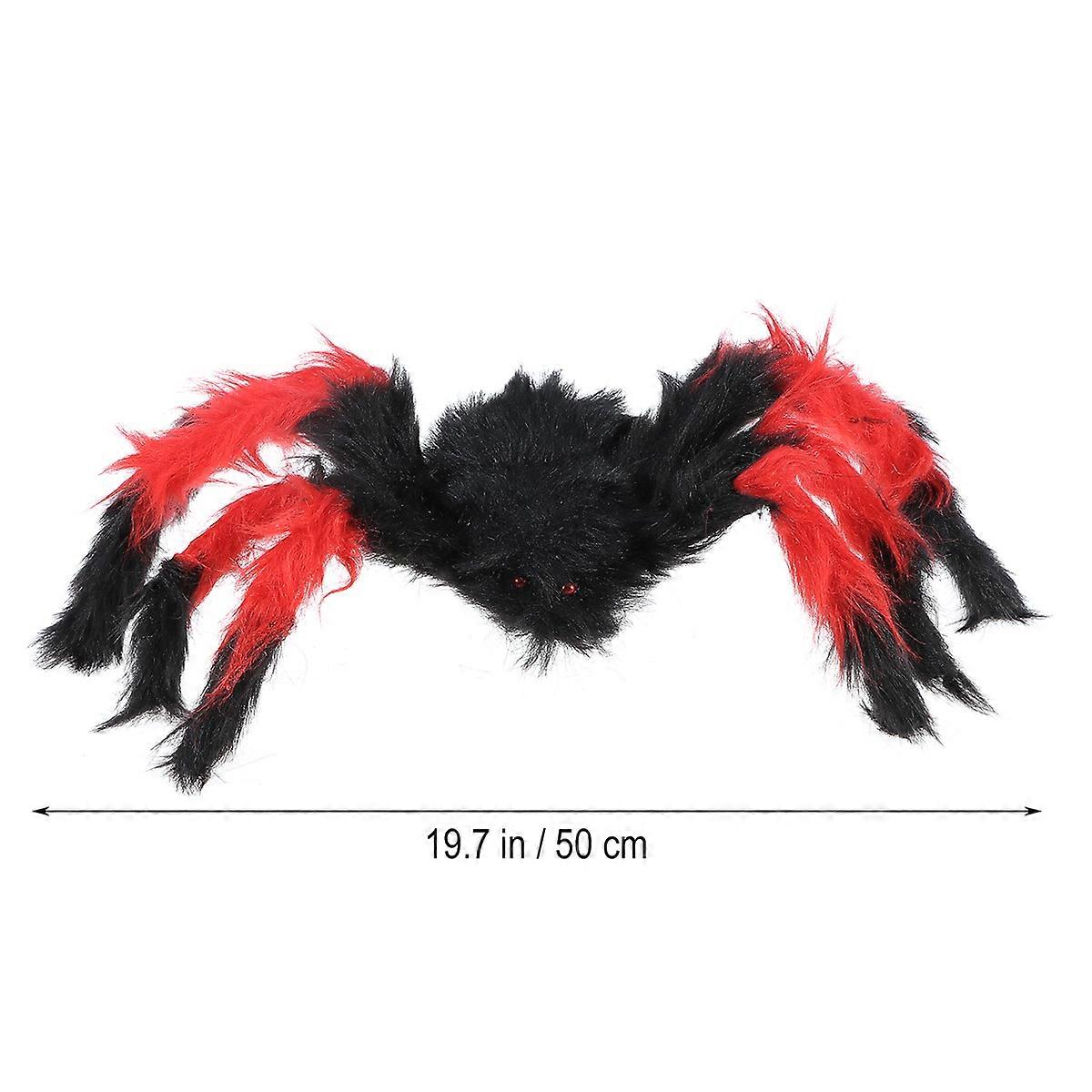 Halloween Spider Prop Desktop Decoration Colorful Design For Bar Store 1Set