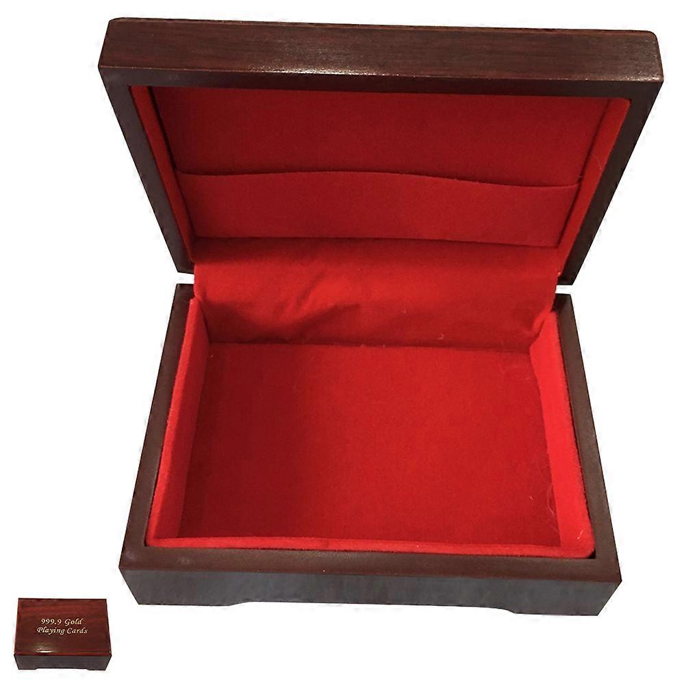 Playing Card Storage Case For Organizing 11.6X8.5Cm Light Brown Storage 3Pcs