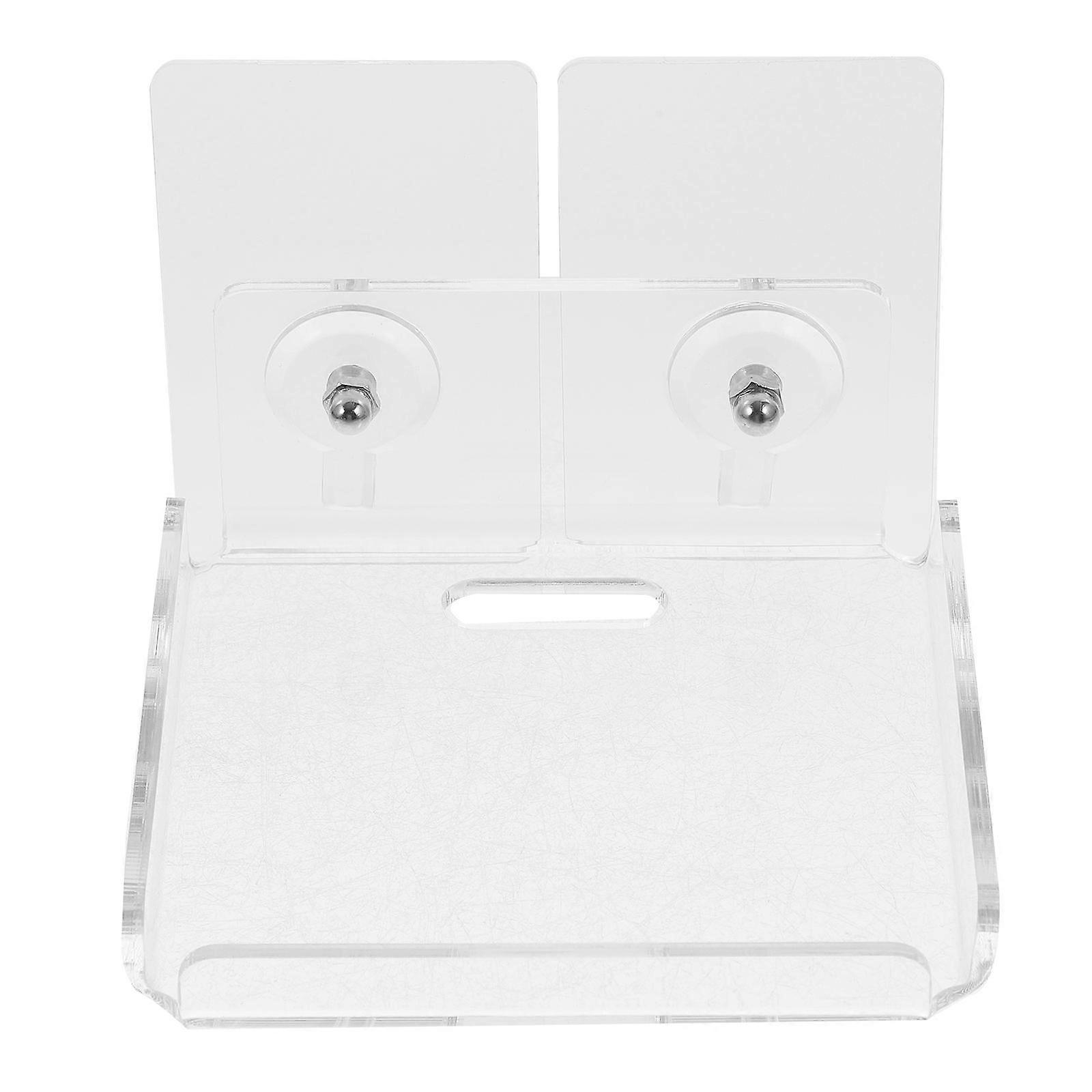 Security Camera Stand Acrylic Wall Mount Shelf for 5Sets for Storage Use