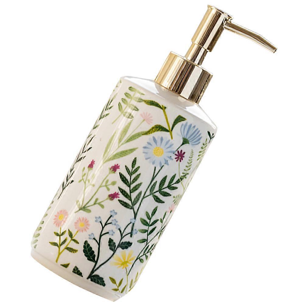 4Pcs Ceramic Soap Dispenser for Lotion Pump Use with Press Type Bottles