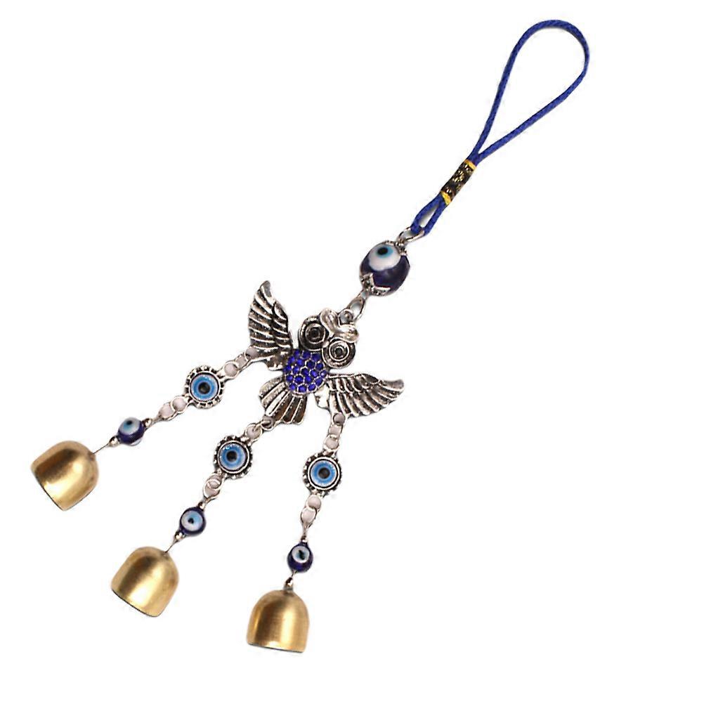 Car Hanging Decoration with 3Pcs Evil Eye Pendant