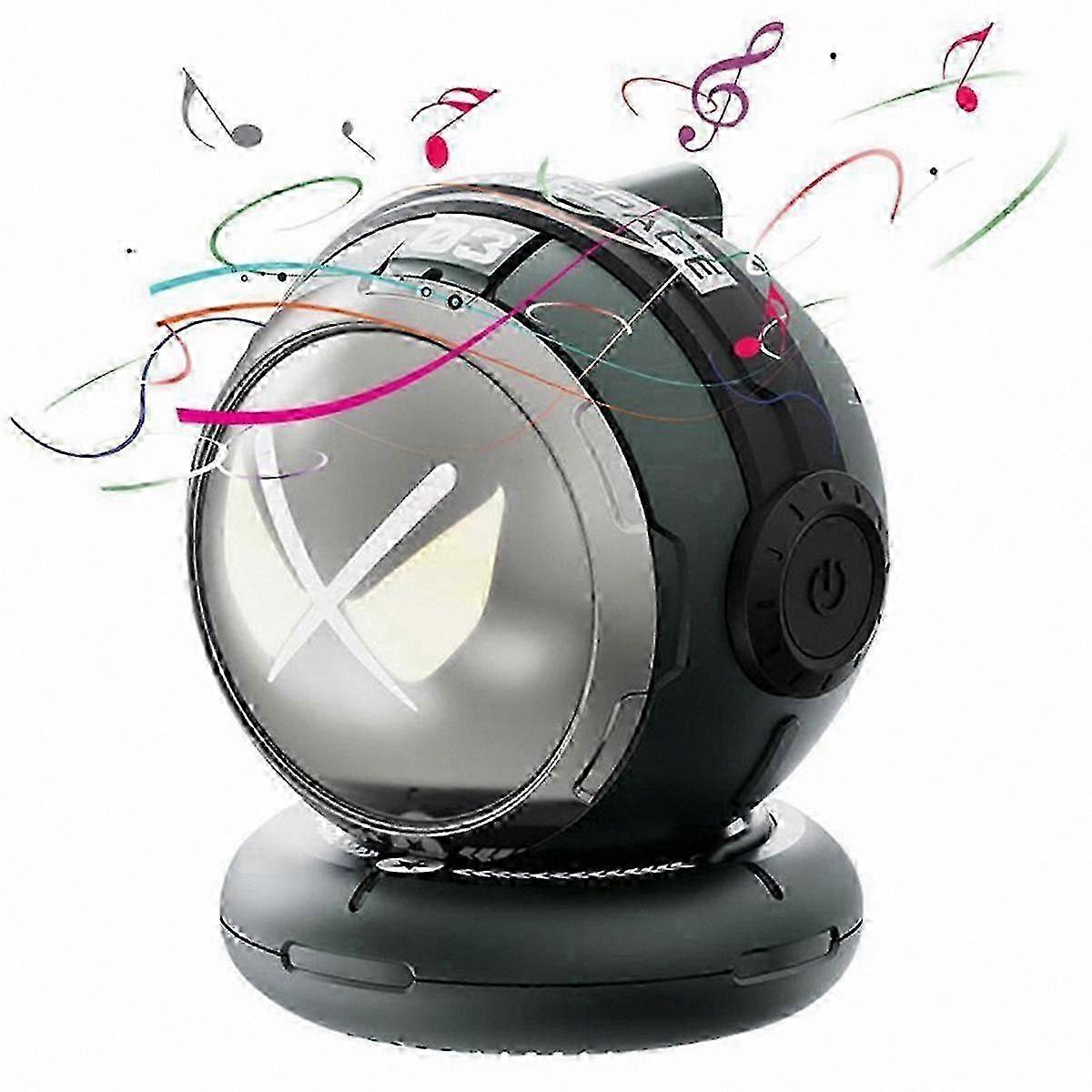 Mini Bluetooth Speaker with LED Astronaut Design 900mAh Wireless Portable Audio Device