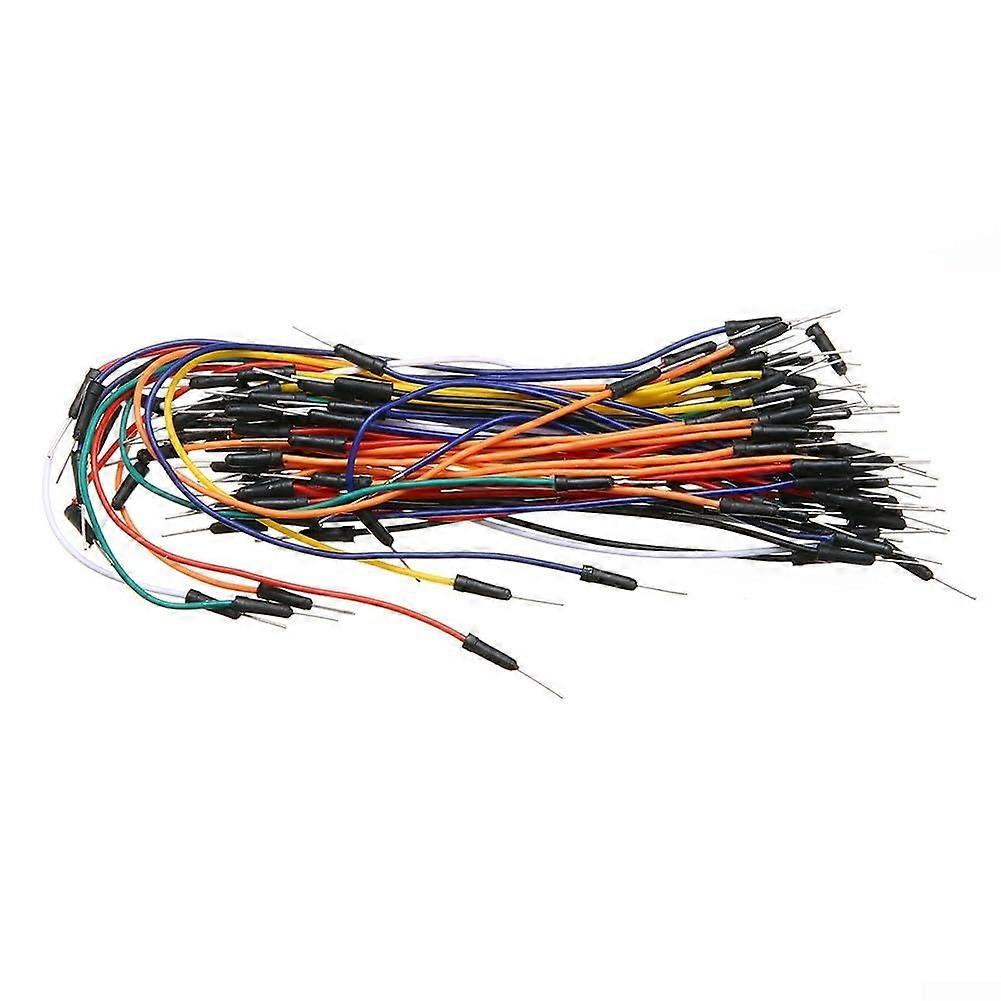 Solderless Breadboard 130Piece Jumper Cable Kit For Electronic Circuit Prototyping And Testing