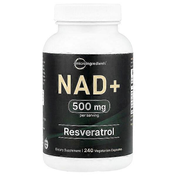Micro Ingredients, NAD+, 240 Vegetarian Capsules