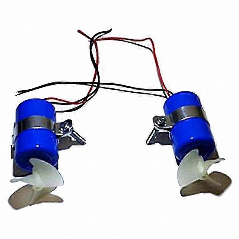 Underwater Thruster Motor for RC Boats, 7.4V High-Speed 16800RPM CW/CCW with 3-Blade Prler