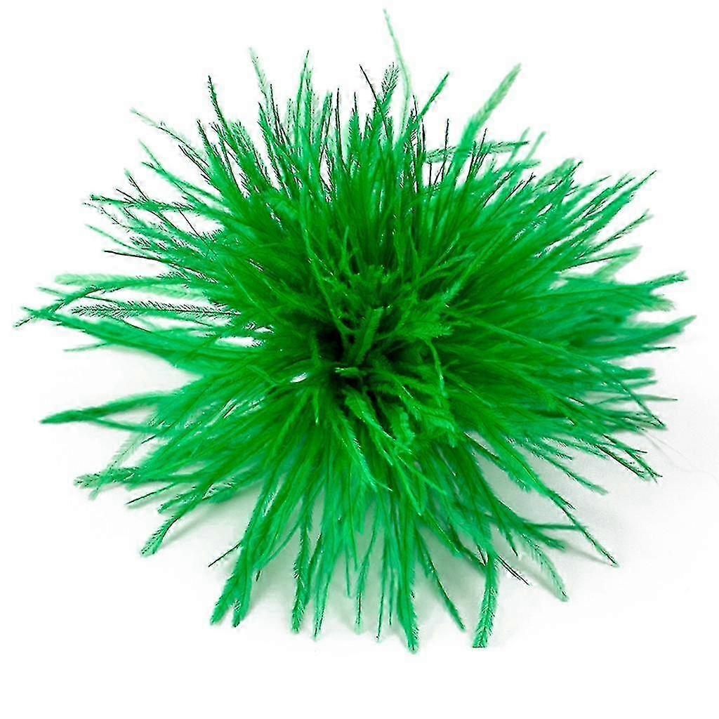 Struds fjer materiale Broche pins fjer revers nåle gave til kvinde mænd