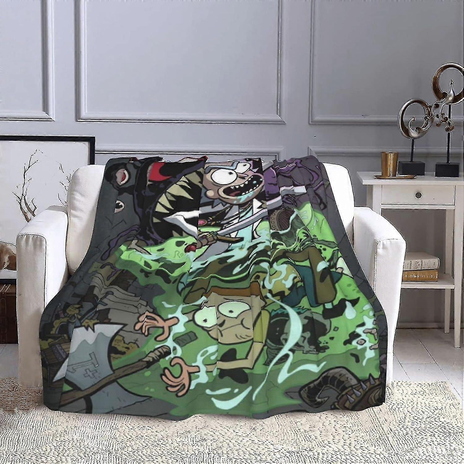 Kuscheldecke 220x240cm Fleecedecke 220x240cm Sofadecke warme Decke weiche Mikrofaser Fleece Cartoon Couchdecke (i,135x200cm)