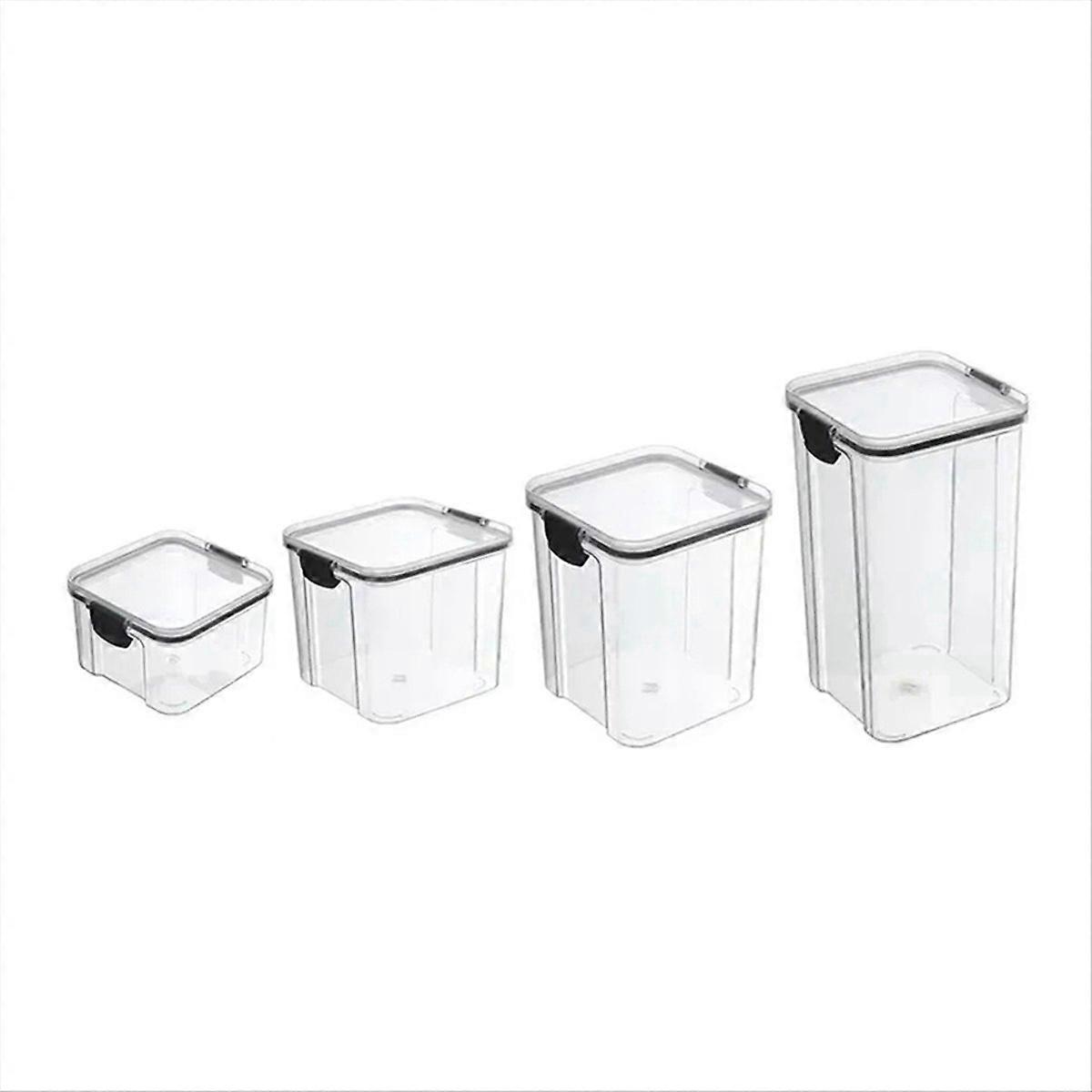 Stackable Sealed Jar for Kitchen-Large Grain Storage Organizer