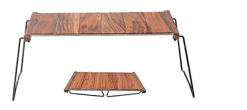 Outdoor Camping Folding Wooden Table Lightweight Frame Table
