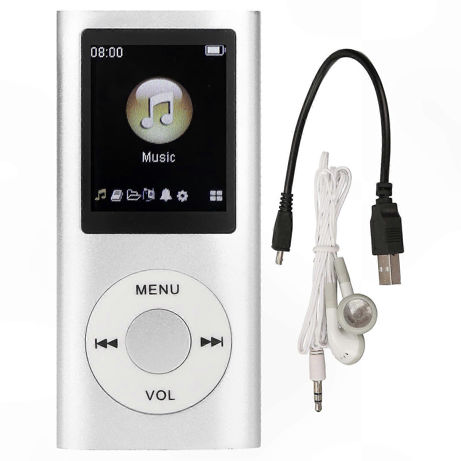 Portable Music Player with 1.8 Inch LCD Screen, Stylish Design, Multifunctional Lossless Sound Quality for MP3 Files