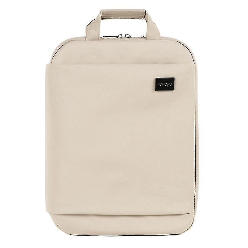 Computer Accessory Sets Pofoko E540 Series Polyester Waterproof Laptop Handbag For 13 Inch Laptops Beige