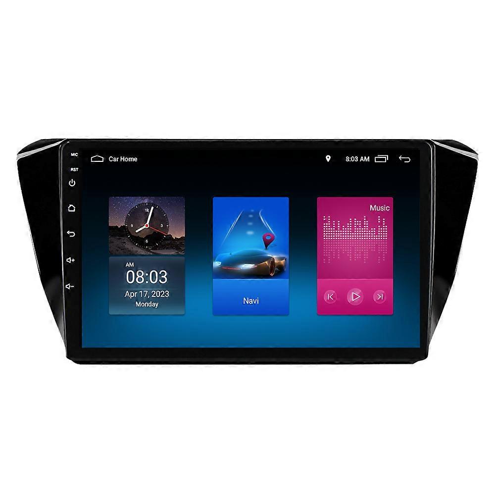 RoverOne Car Stereo Radio Bluetooth CarPlay Android Auto GPS Sat Nav Touch Screen for Skoda Superb 3 2015 - 2019