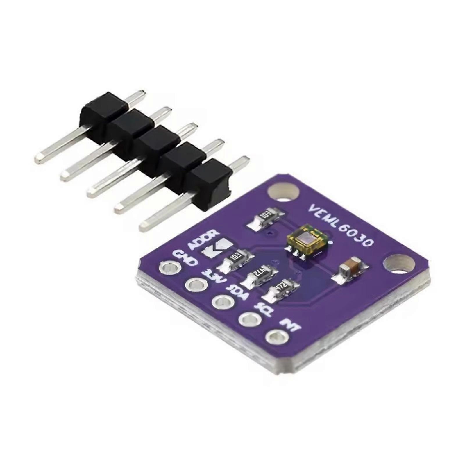 Low Power VEML6030 Ambients Light Sensors Module Featuring Wide Dynamic Ranges for IoT and Portable Electronics Project Multicolor