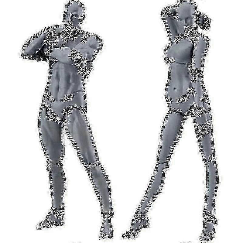 2025 Latest Model Movable Mannequin Action Model - Pvc Drawing Mannequin