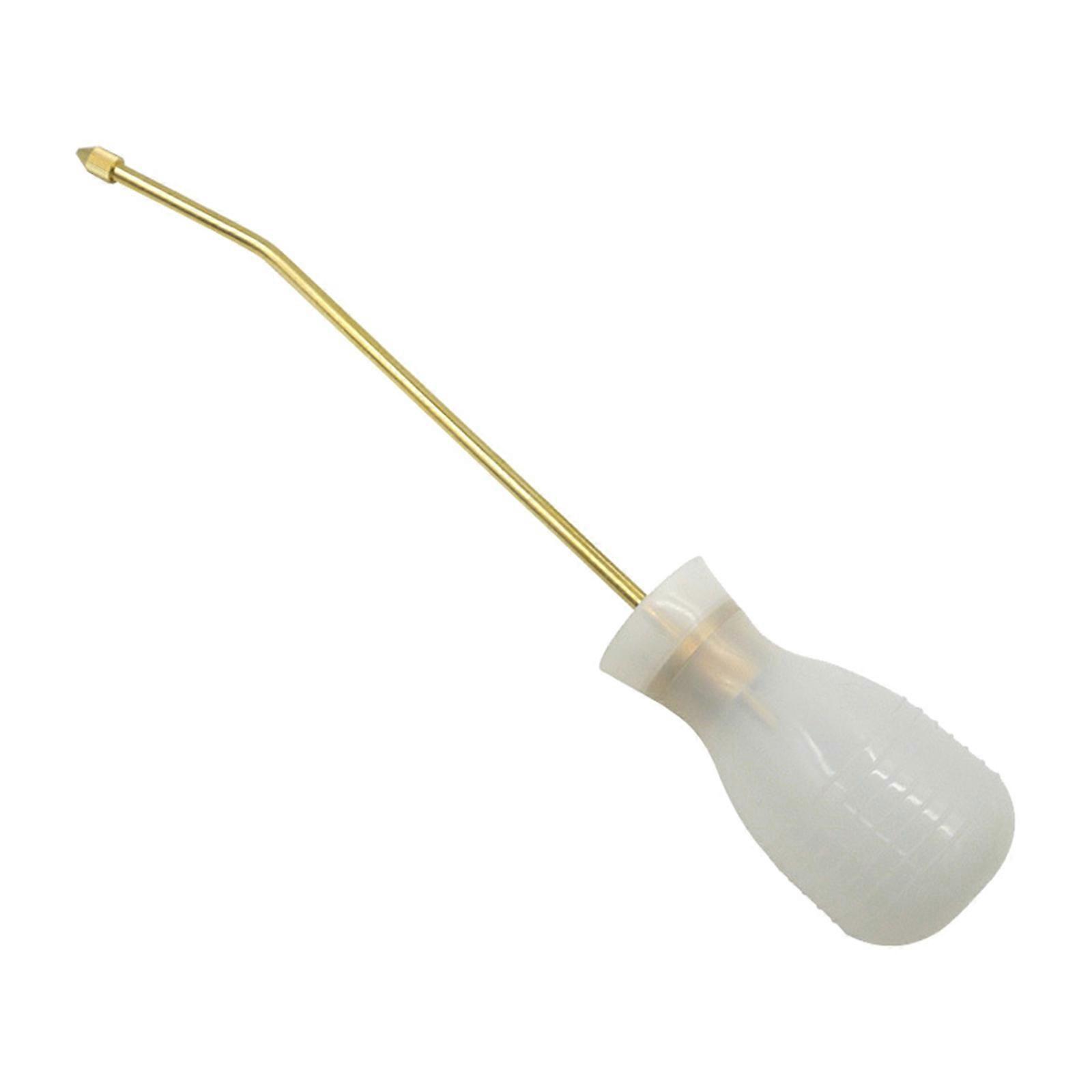 Powder Duster Large Diatomaceous Earth Bulb Duster Applicator with Long Copper Tube Garden Duster Multi Purpose Multicolor