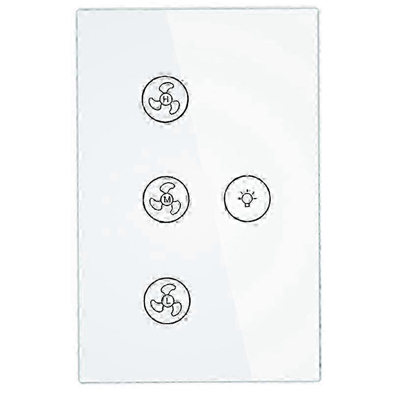 WiFi Smart Ceiling Fan with Light, Wall Switch & Smart Life/Tuya APP Remote: Multi-Speed Control