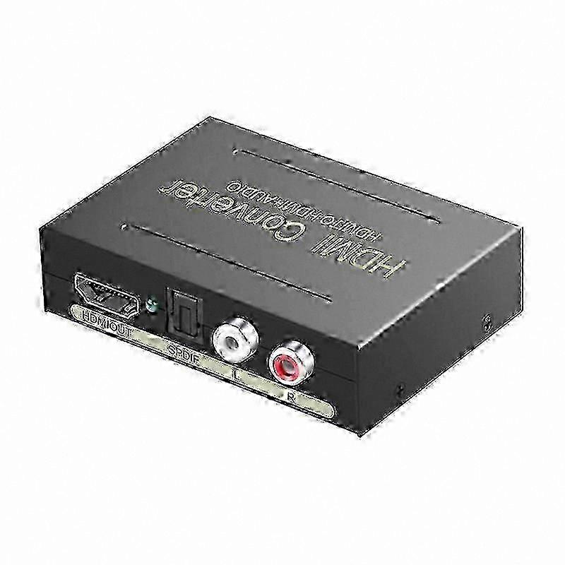 4K 60Hz Digital o Converter with HDMI and Optical Output for Fiber Optic Connection