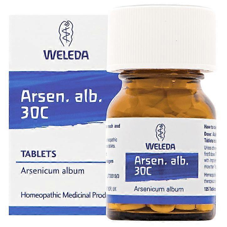 Weleda, Arsen Alb 30c, 125 tablets